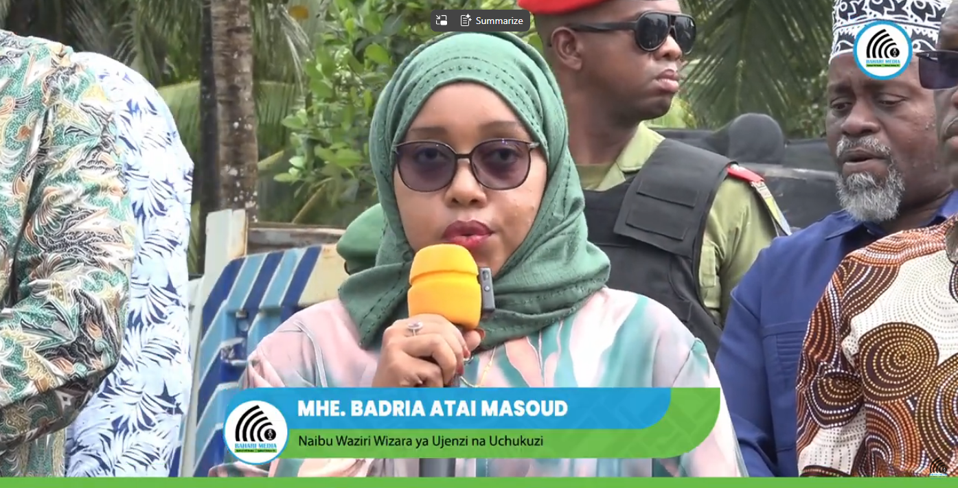 MIKATABA YA UJENZI WA BARABARA INA UWIANO SAWA KATI YA UNGUJA NA PEMBA - MHE. BADRIA